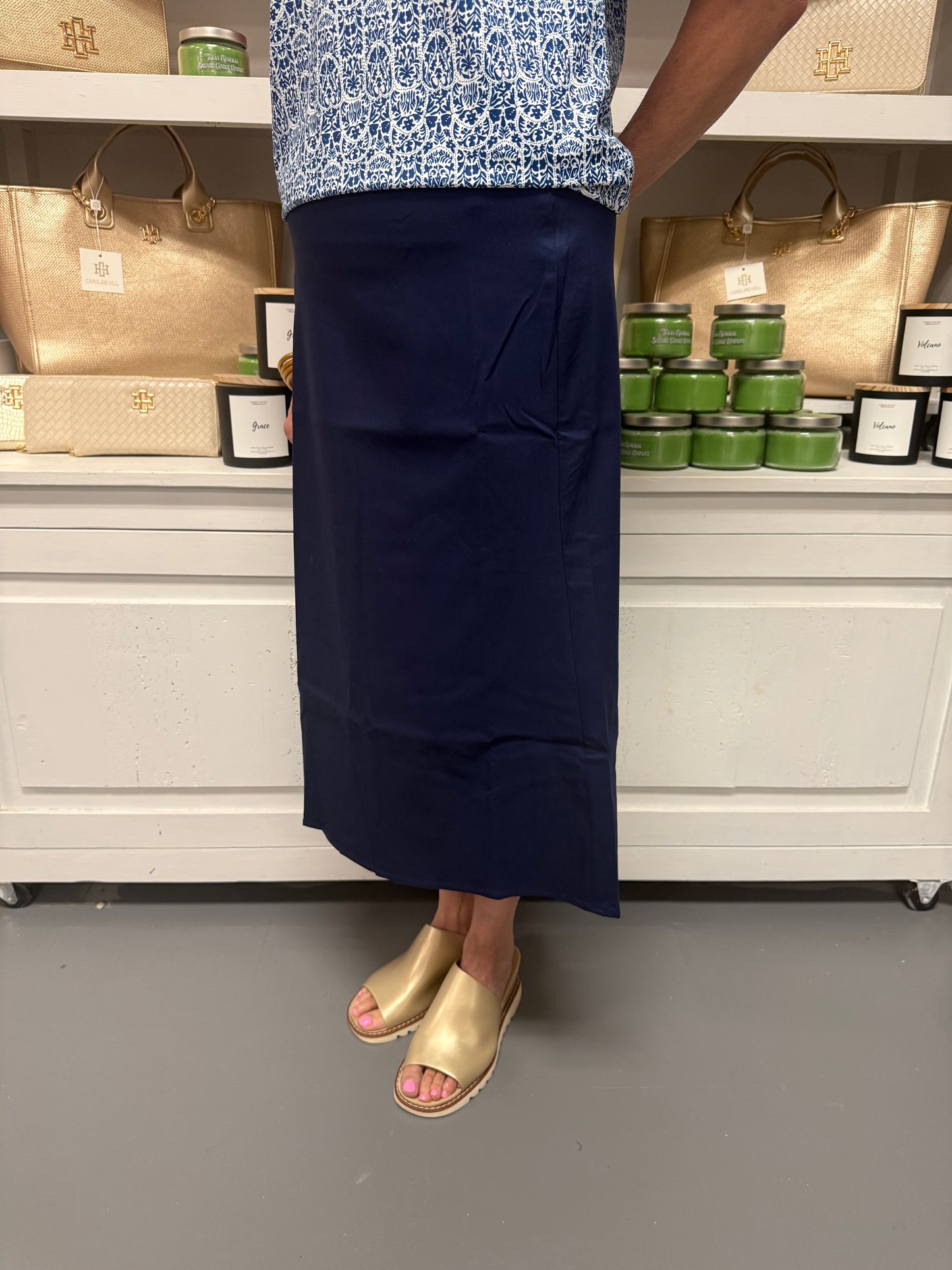 Umgee Navy Skirt