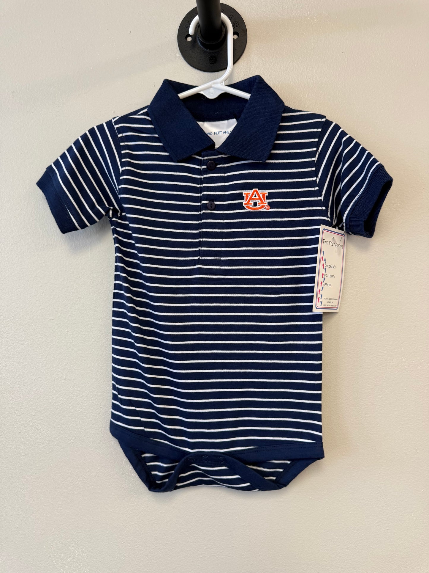 Auburn Golf Shirt Onesie