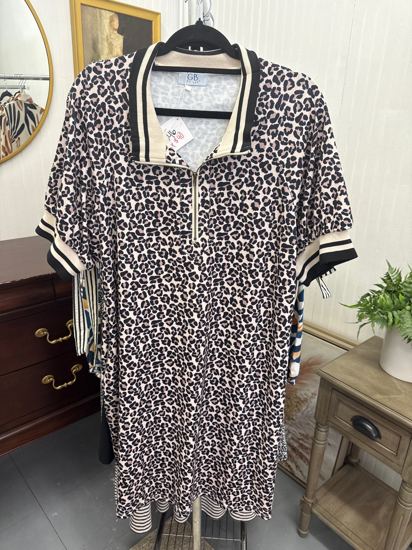 Leopard Mini Dress
