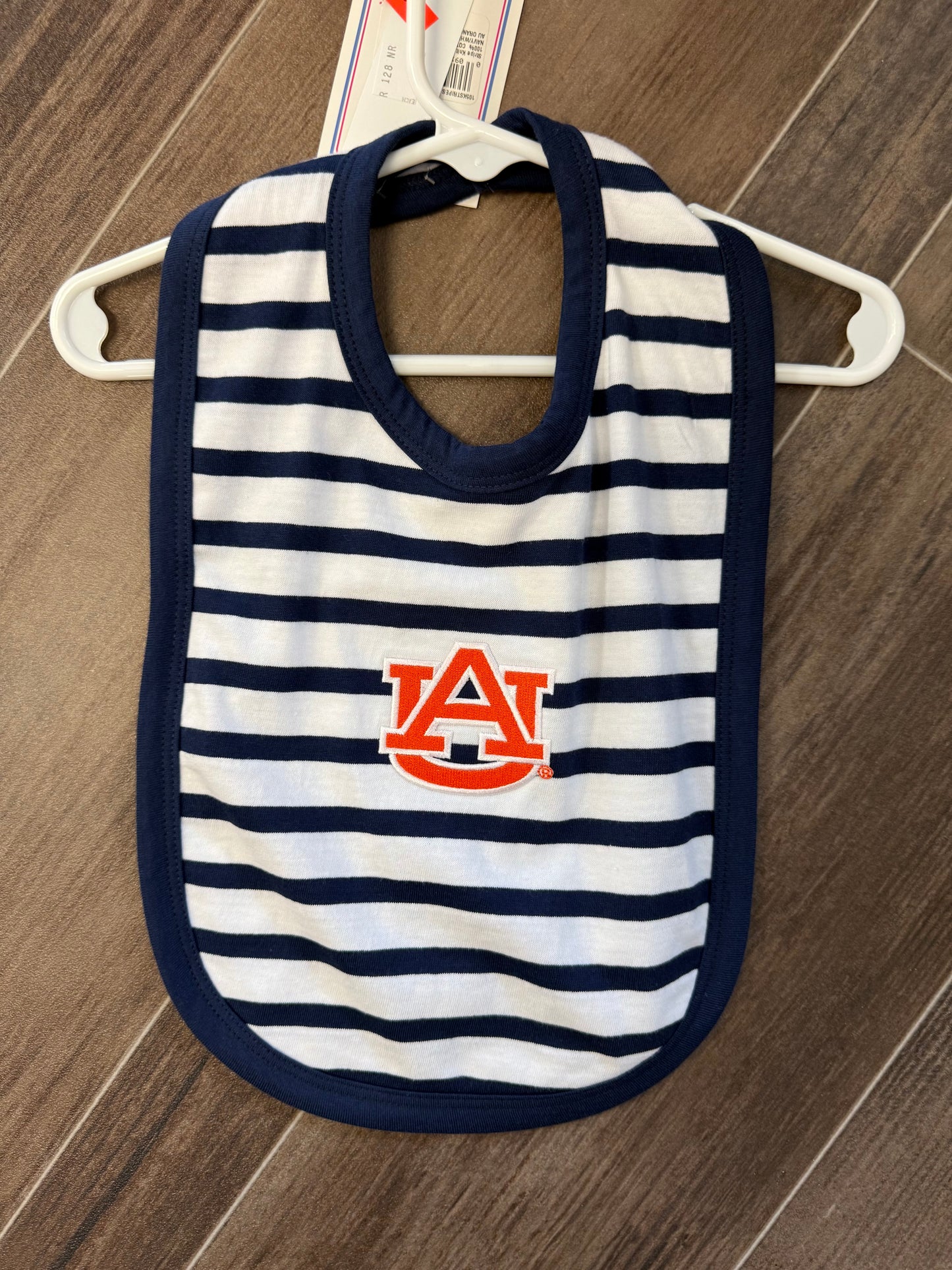 Auburn Stripe Nit Bib