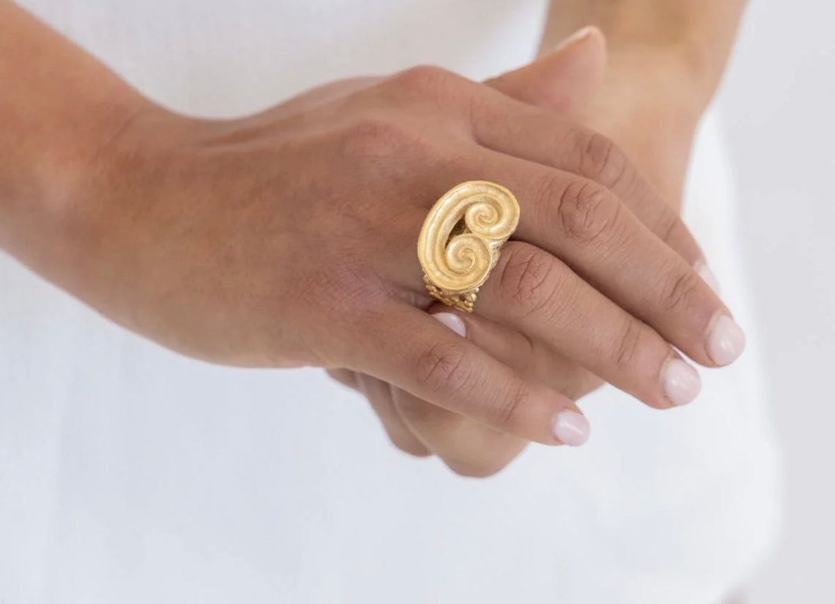 Susan Shaw Volute Ring