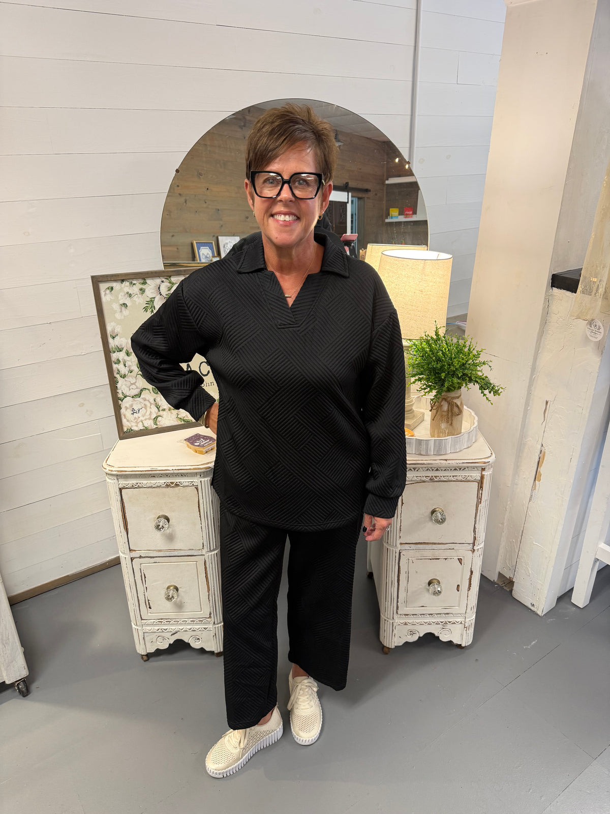 The Blake Textured Lounge Set