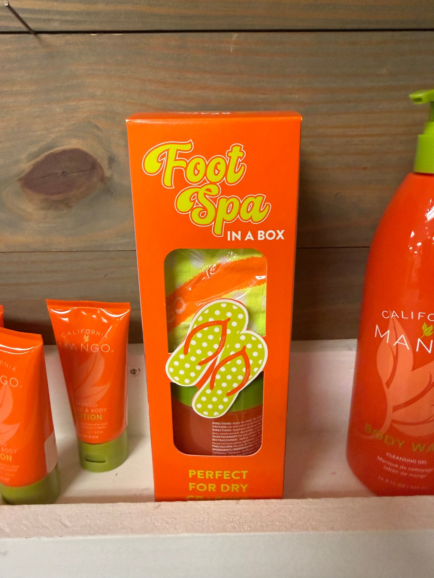 California Mango Foot Spa Kit