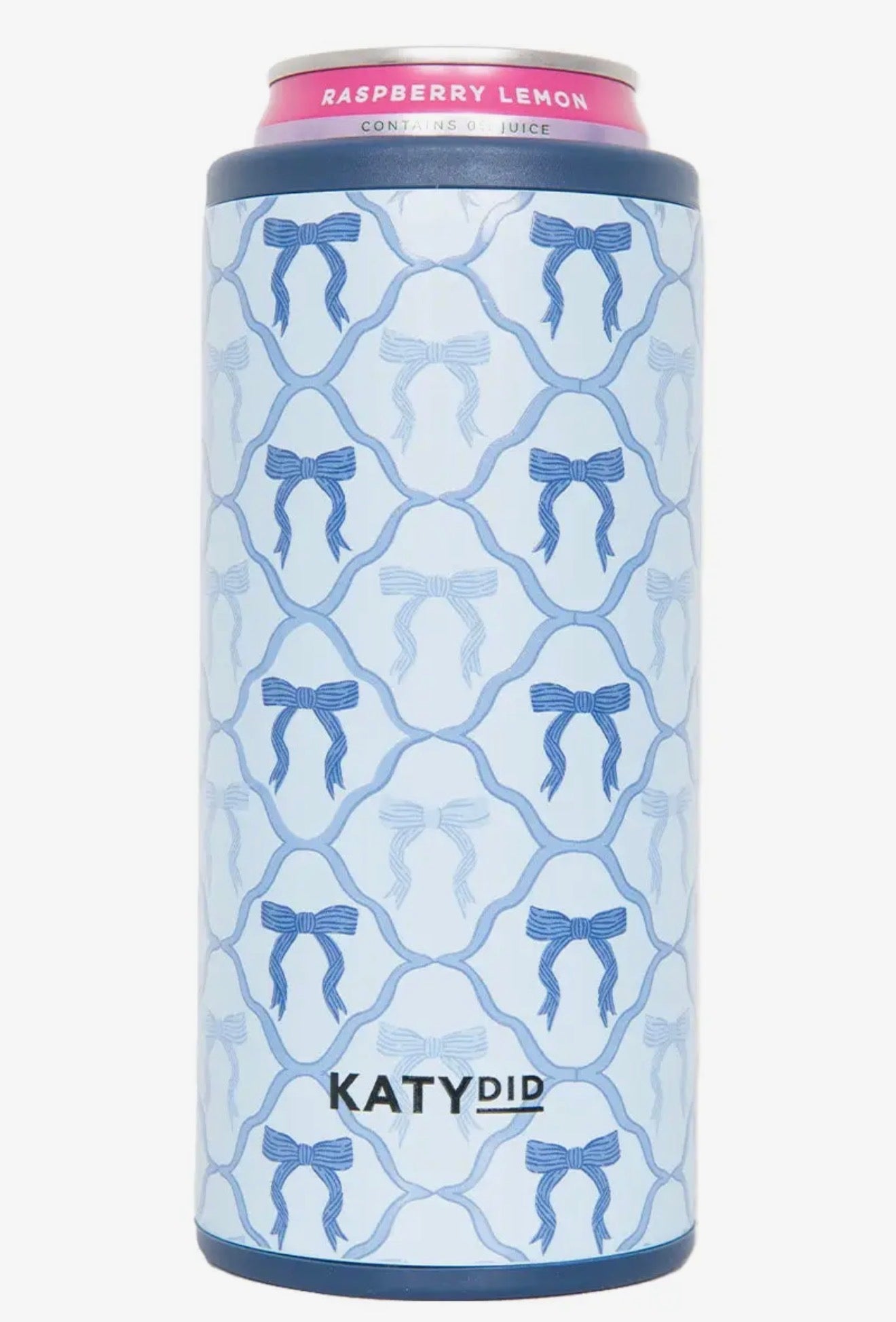 Katydid Koozie-Blue Bow