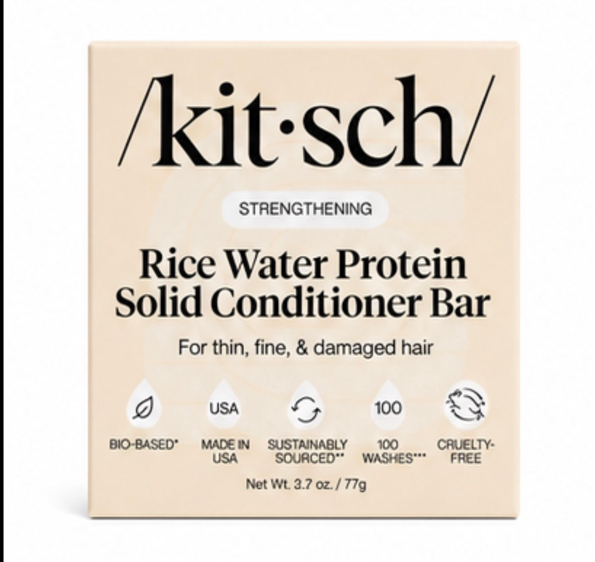 Kitsch Rice Water Protein Conditioner Bar
