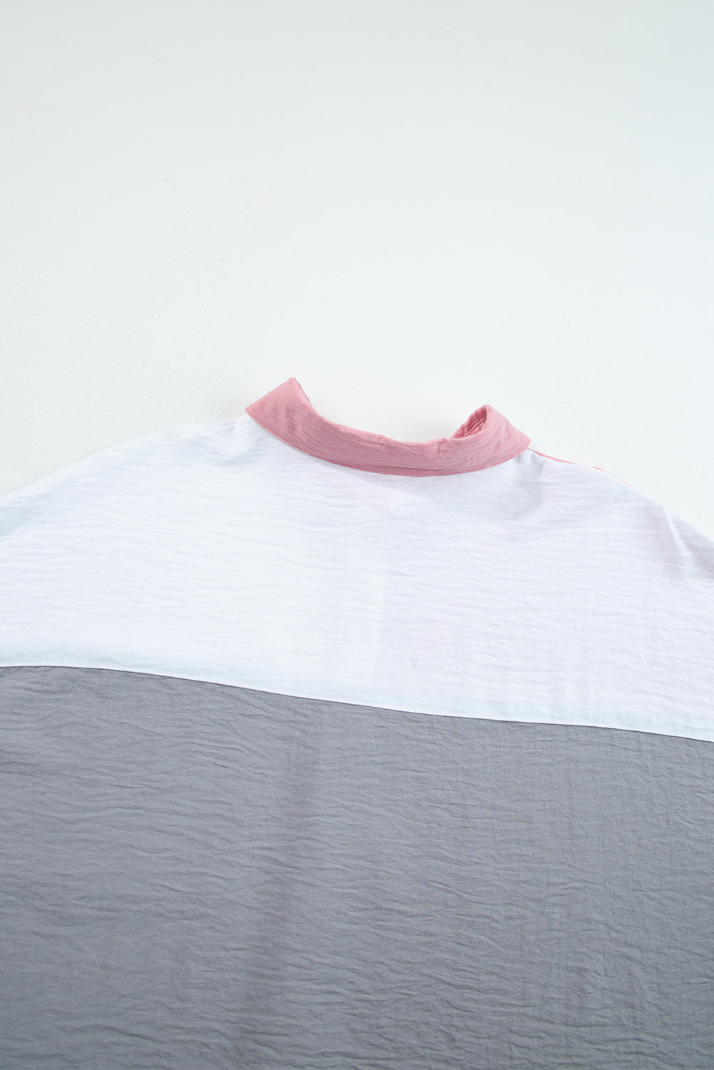 Beige Crinkle Pocket Half Sleeve Shirt