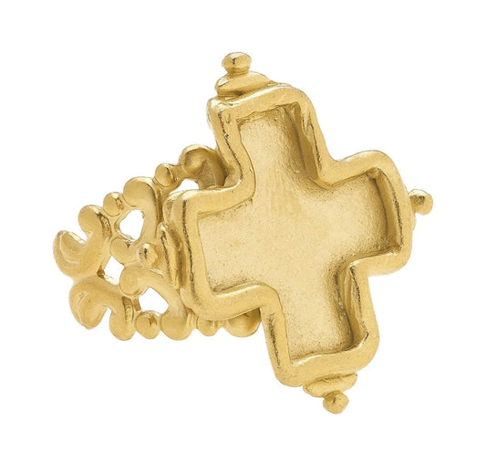 Susan Shaw Cross Statement Ring