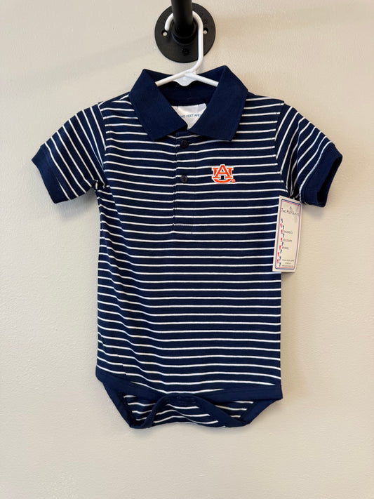 Auburn Golf Shirt Onesie