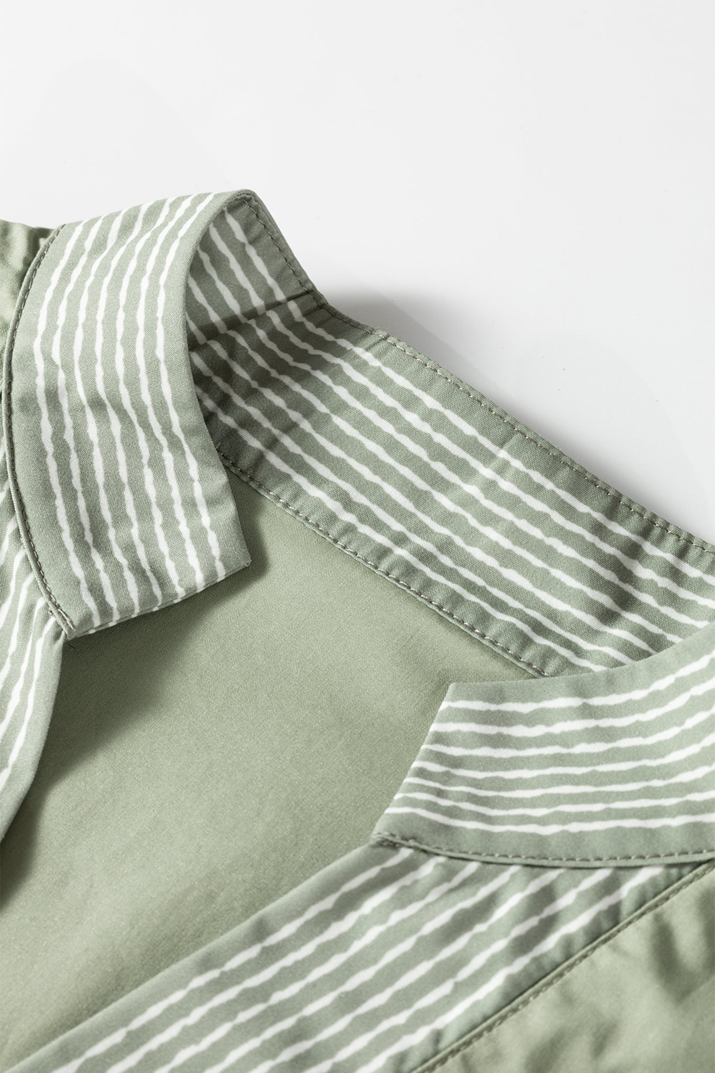 Green Patchwork Blouse