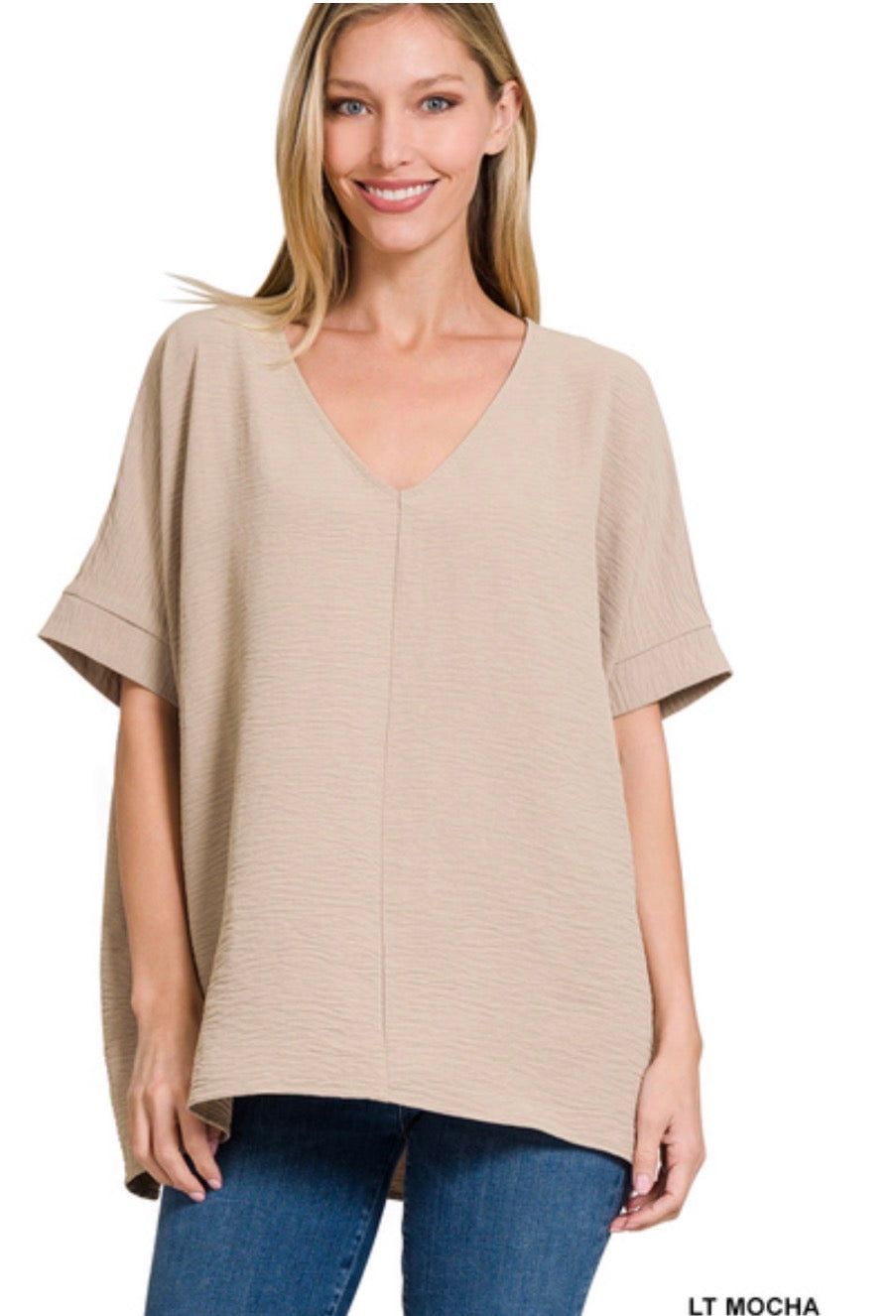 Zenana Oversized Everyday Top