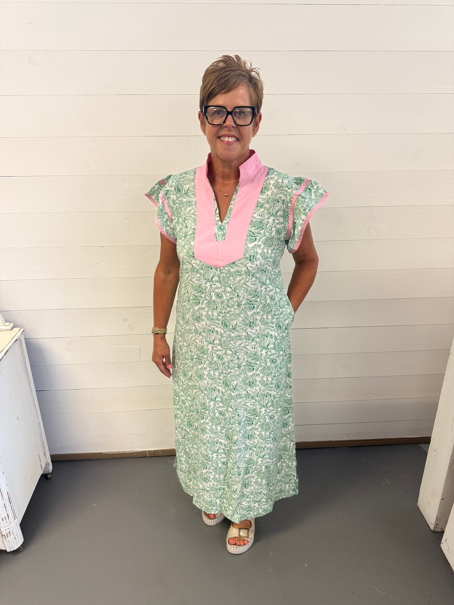 The Palm & Petals Maxi
