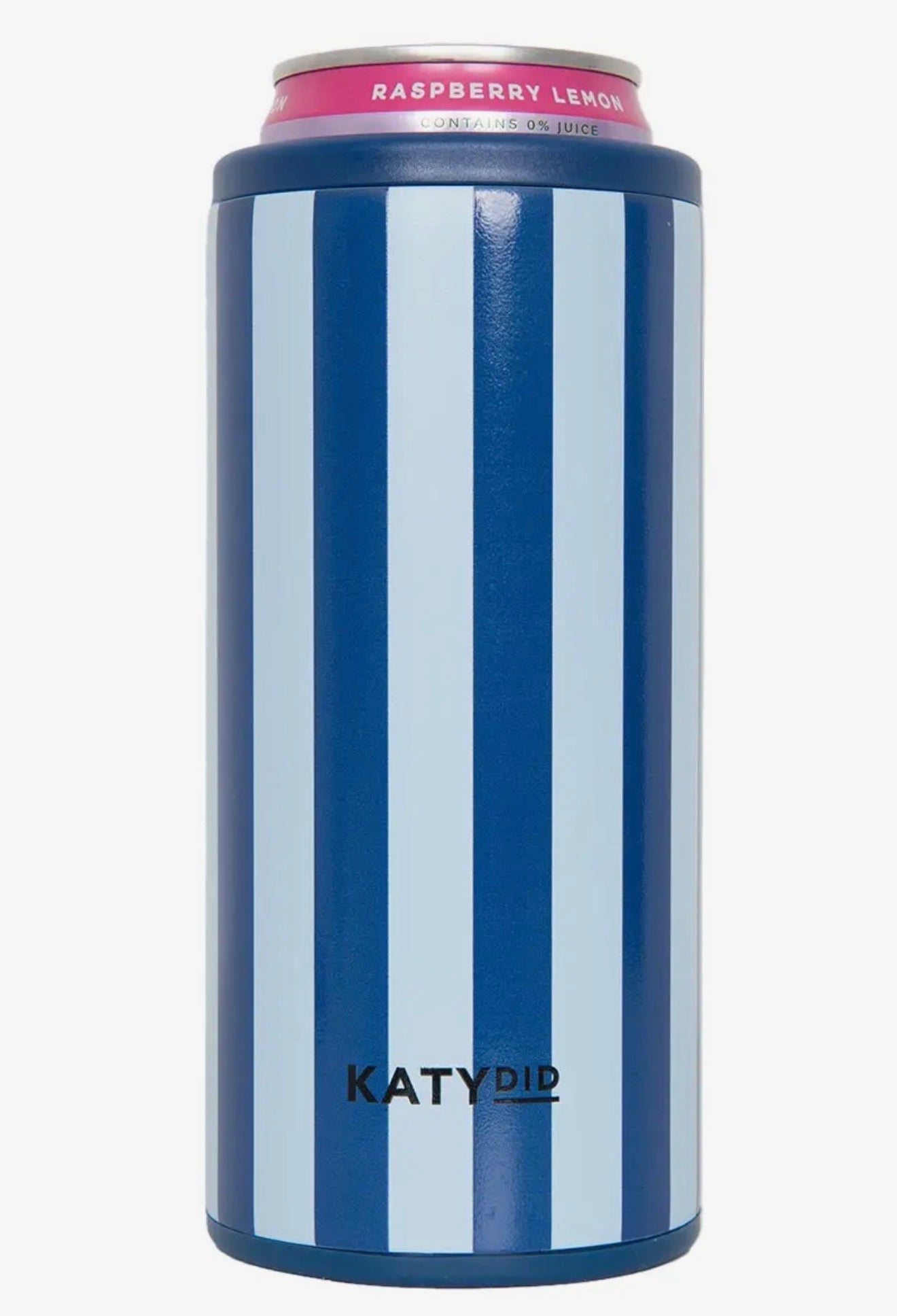 Katydid Blue Stripe Koozie