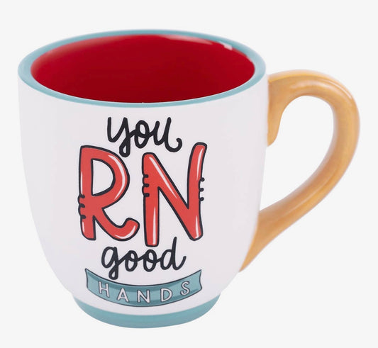 You RN Good Hands Mug