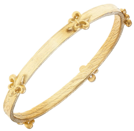 Susan Shaw Fleur De Lis Bangle