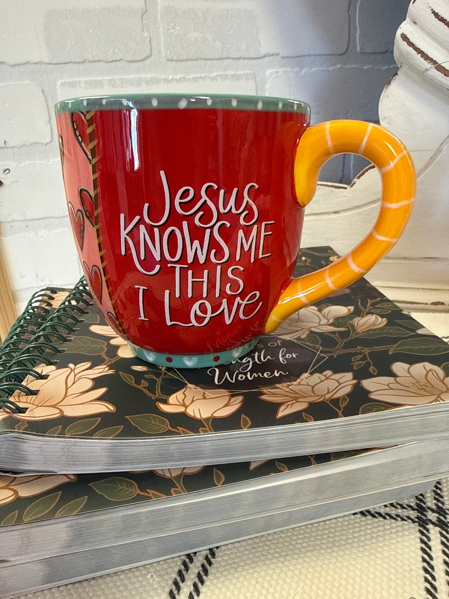 Glory Haus Mug-Jesus Knows Me