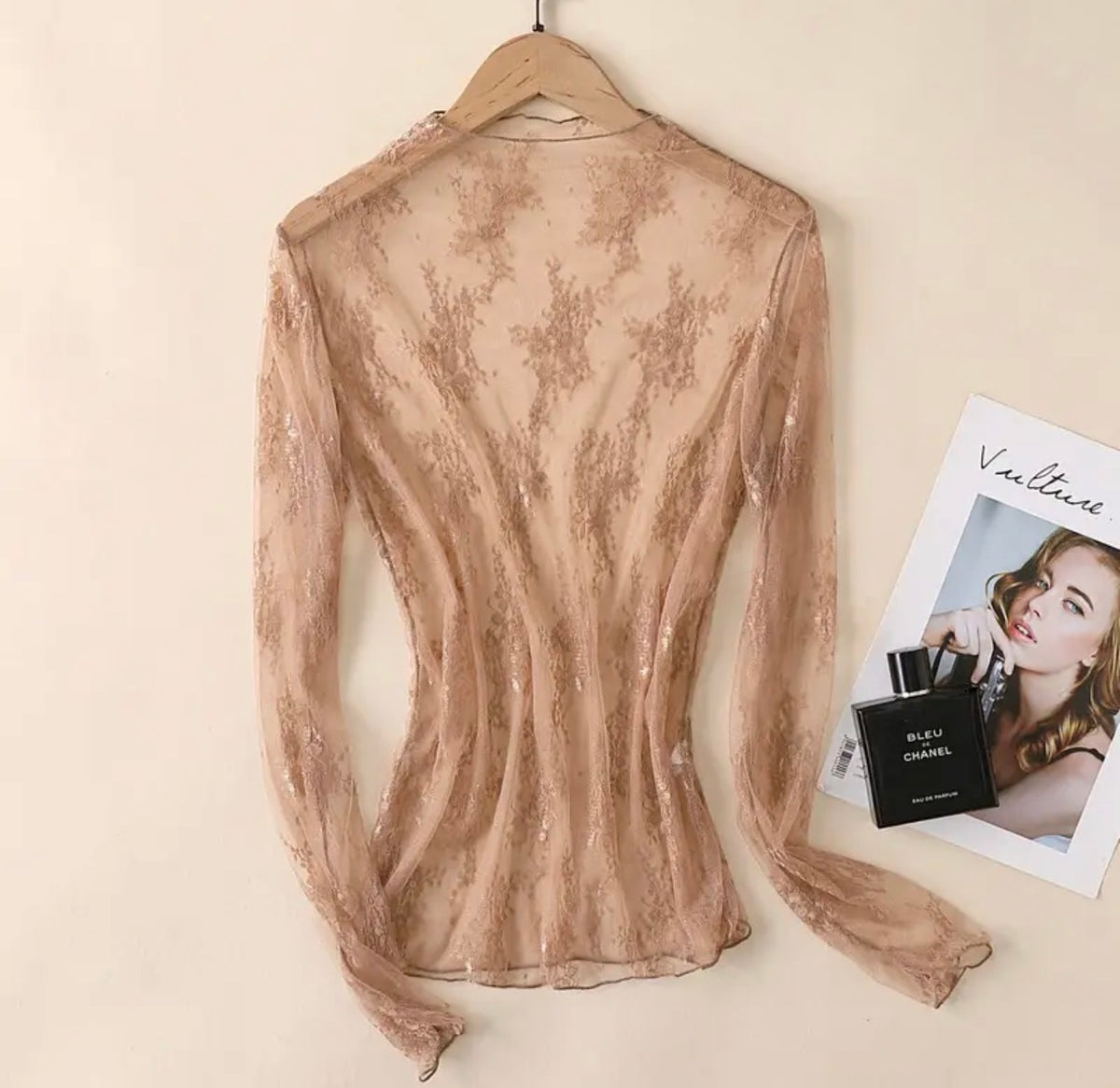 Coffee Mesh Undershirt