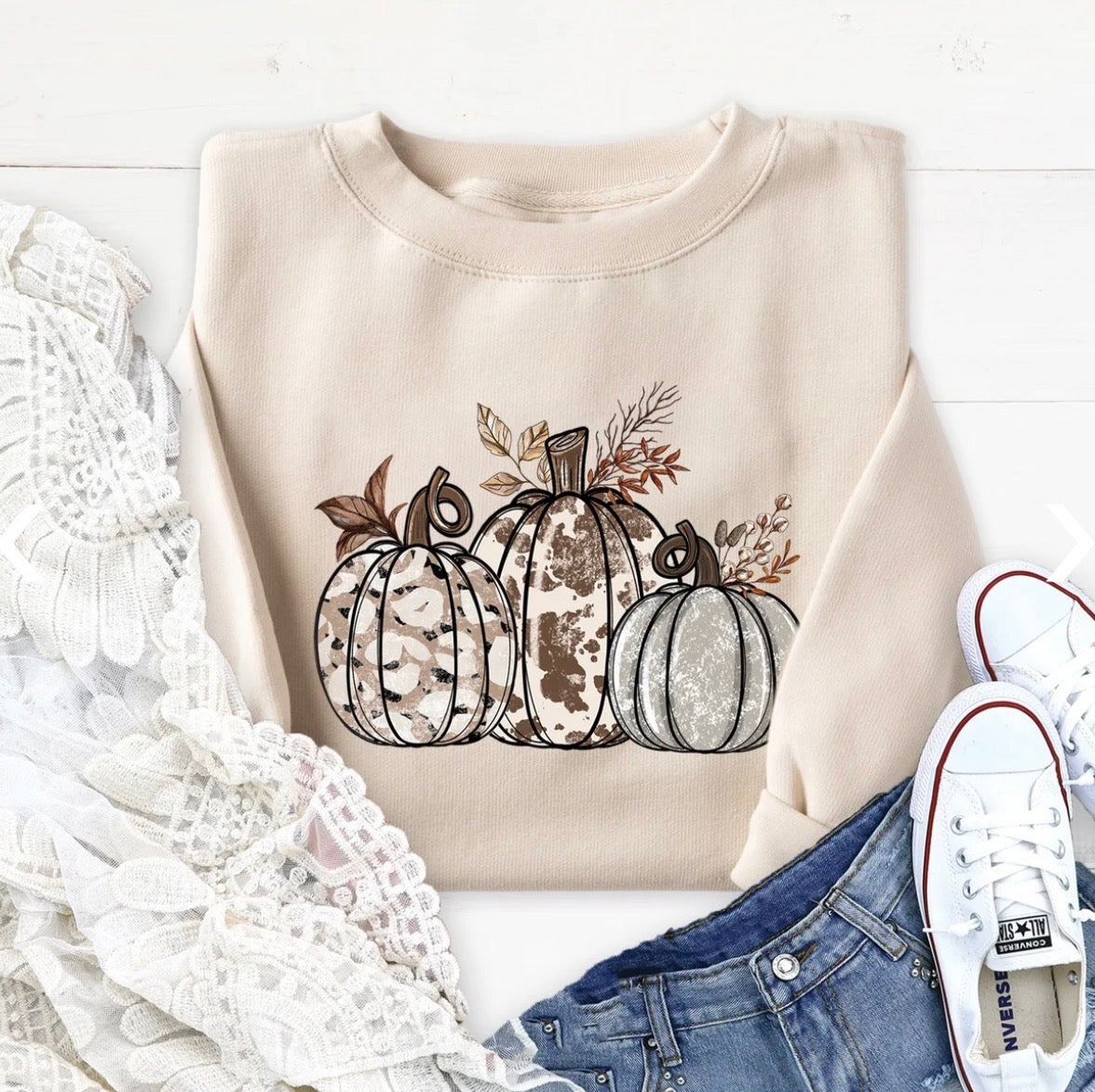 Pumpkin Trio Sweatshirt