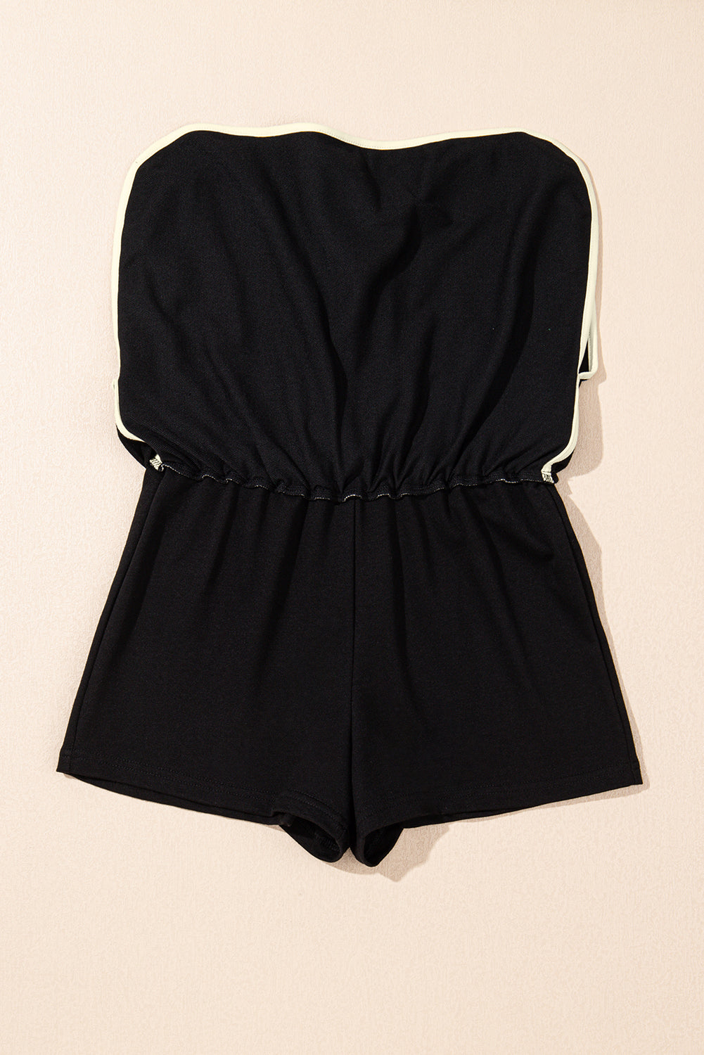 Evergreen Colorblock Edge Drop Shoulder T Shirt and Skort 2Pcs Set