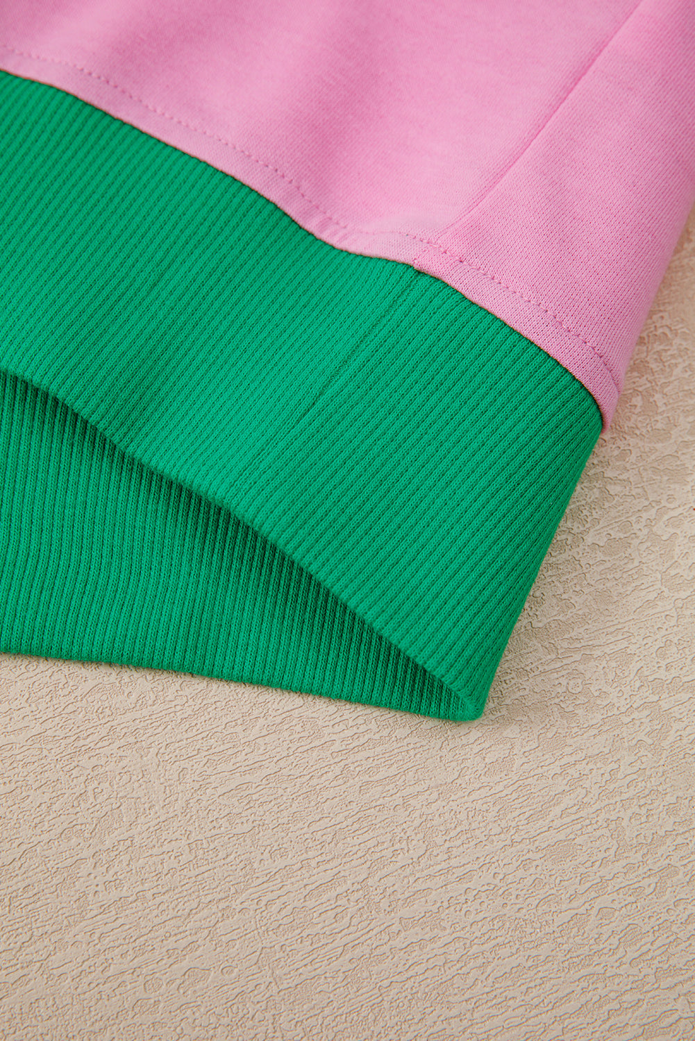 Evergreen Colorblock Edge Drop Shoulder T Shirt and Skort 2Pcs Set