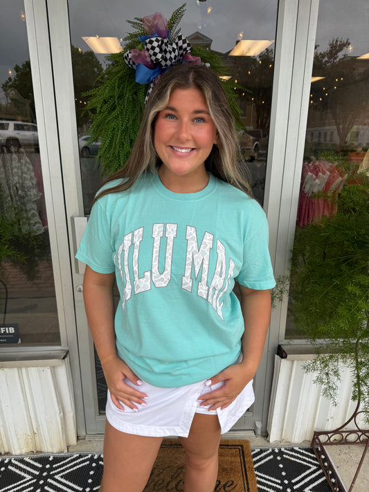 Lulumac Blue/Camo T Shirt