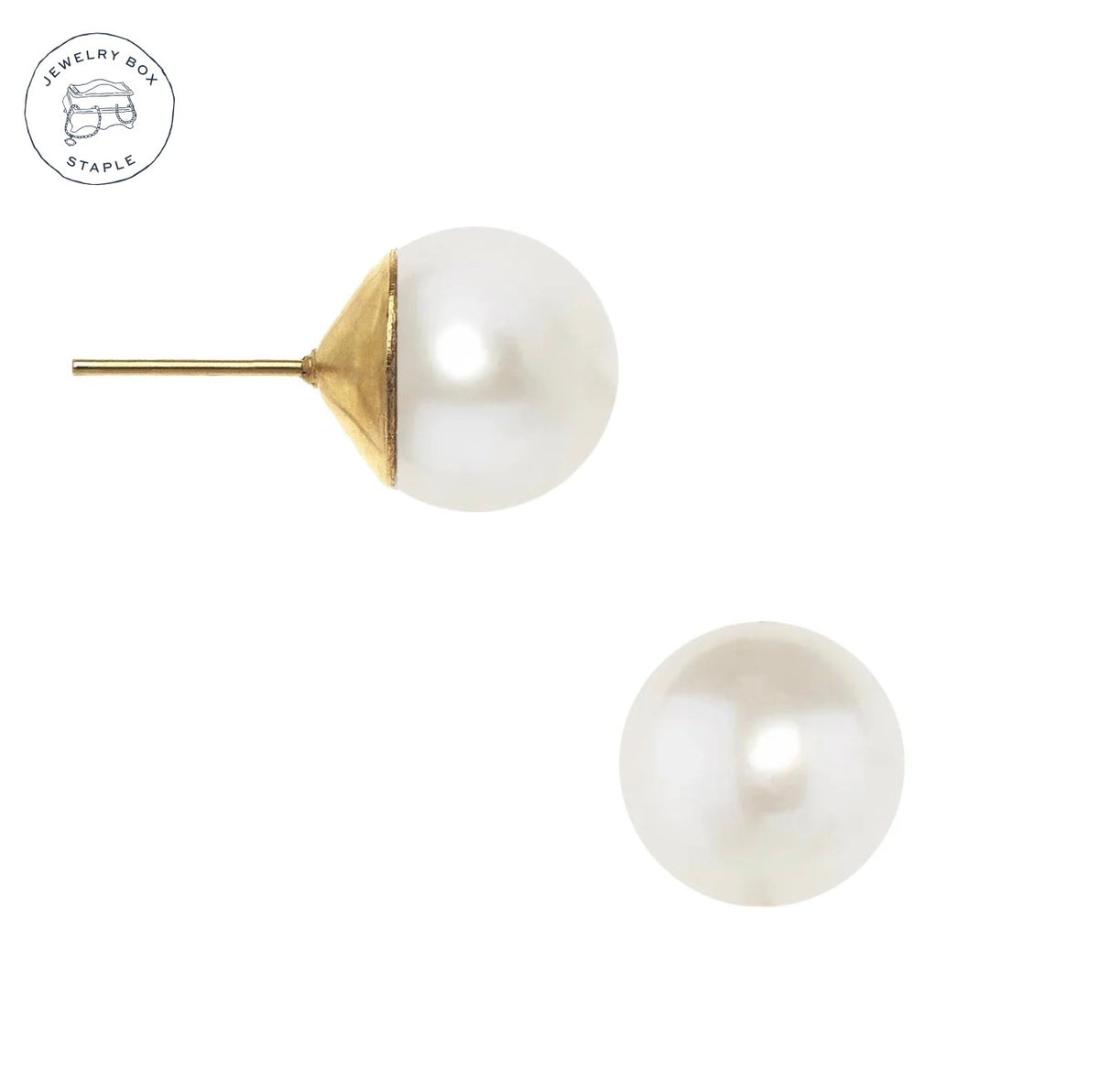 Susan Shaw Pearl Studs