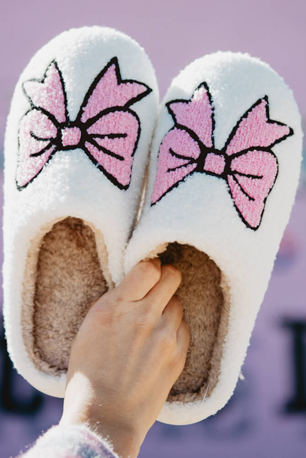 Bow Slippers