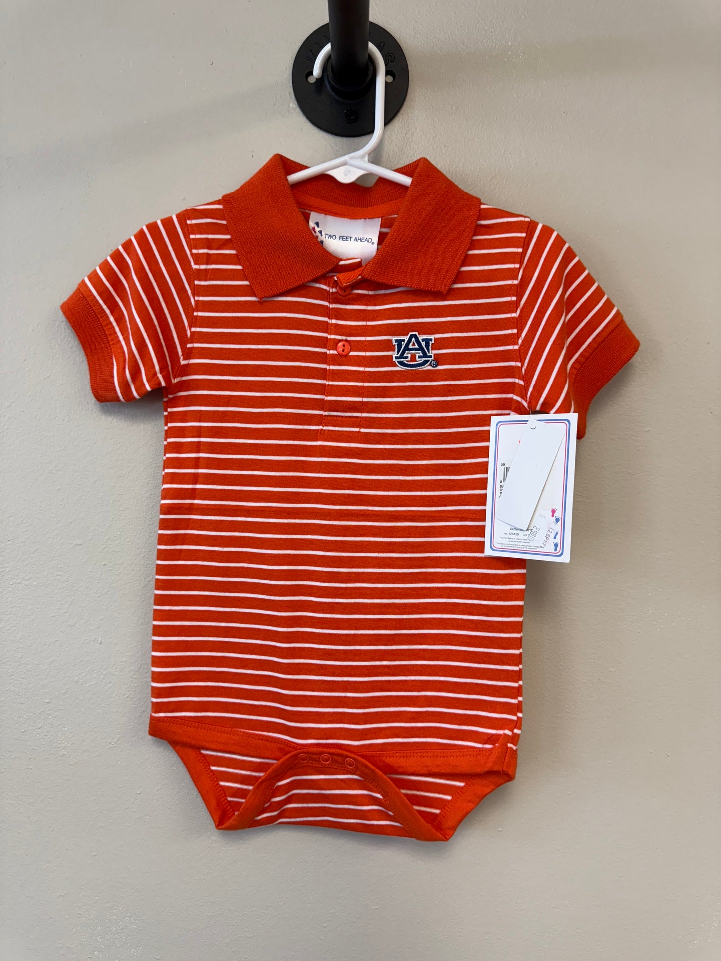 Auburn Golf Shirt Onesie