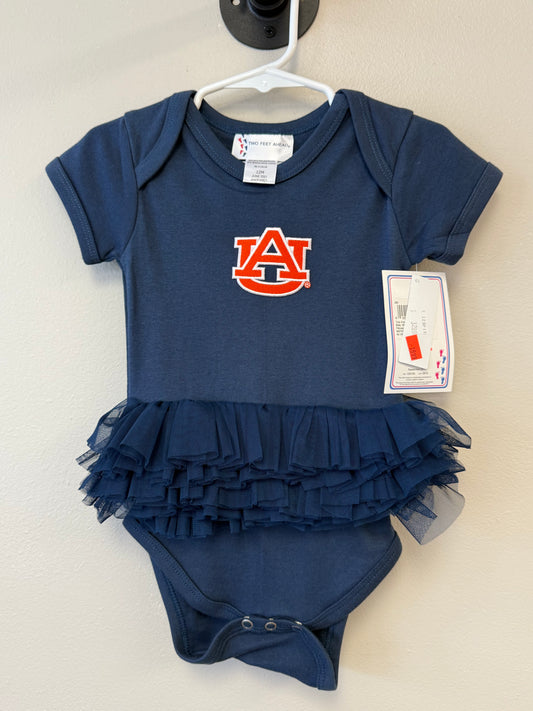 Auburn tutu Onesie
