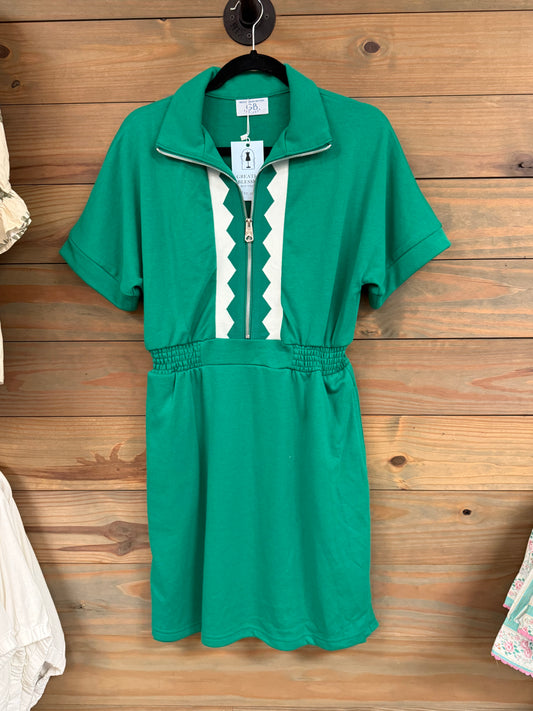 The Emerald Ease Dress
