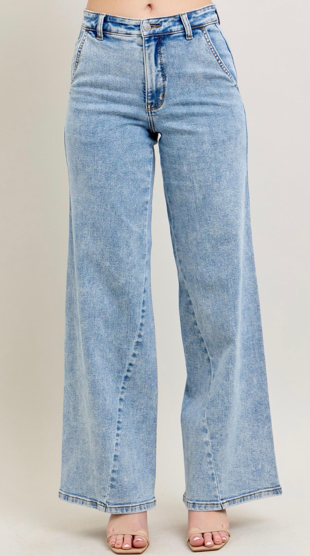 Judy Blue Retro Wide Leg Jeans