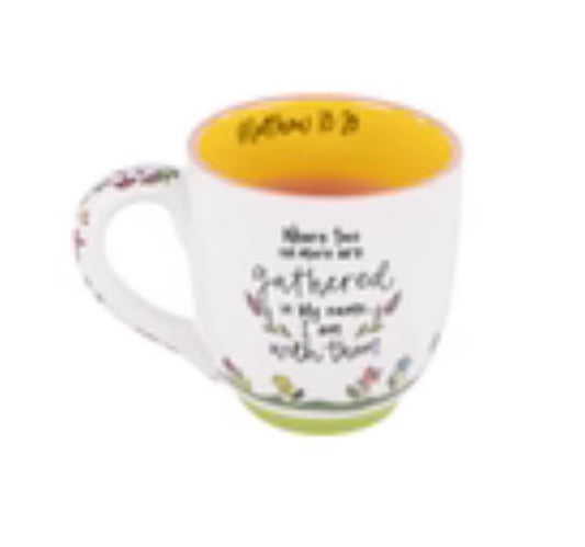 Where 2 or more are Gathered Mug