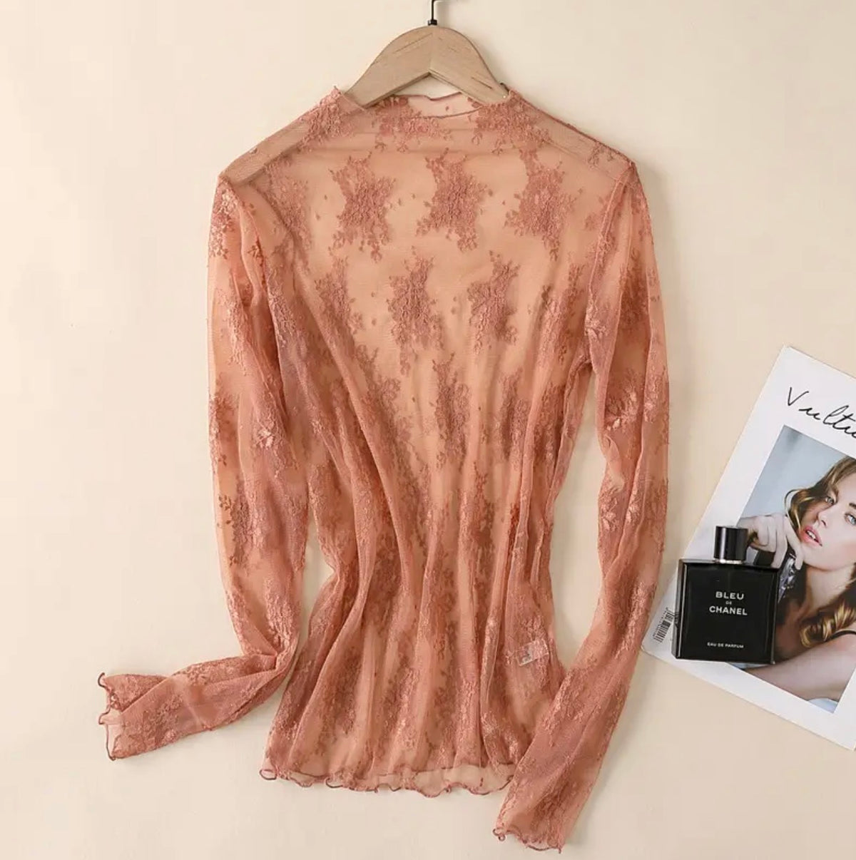 Rust Mesh Undershirt