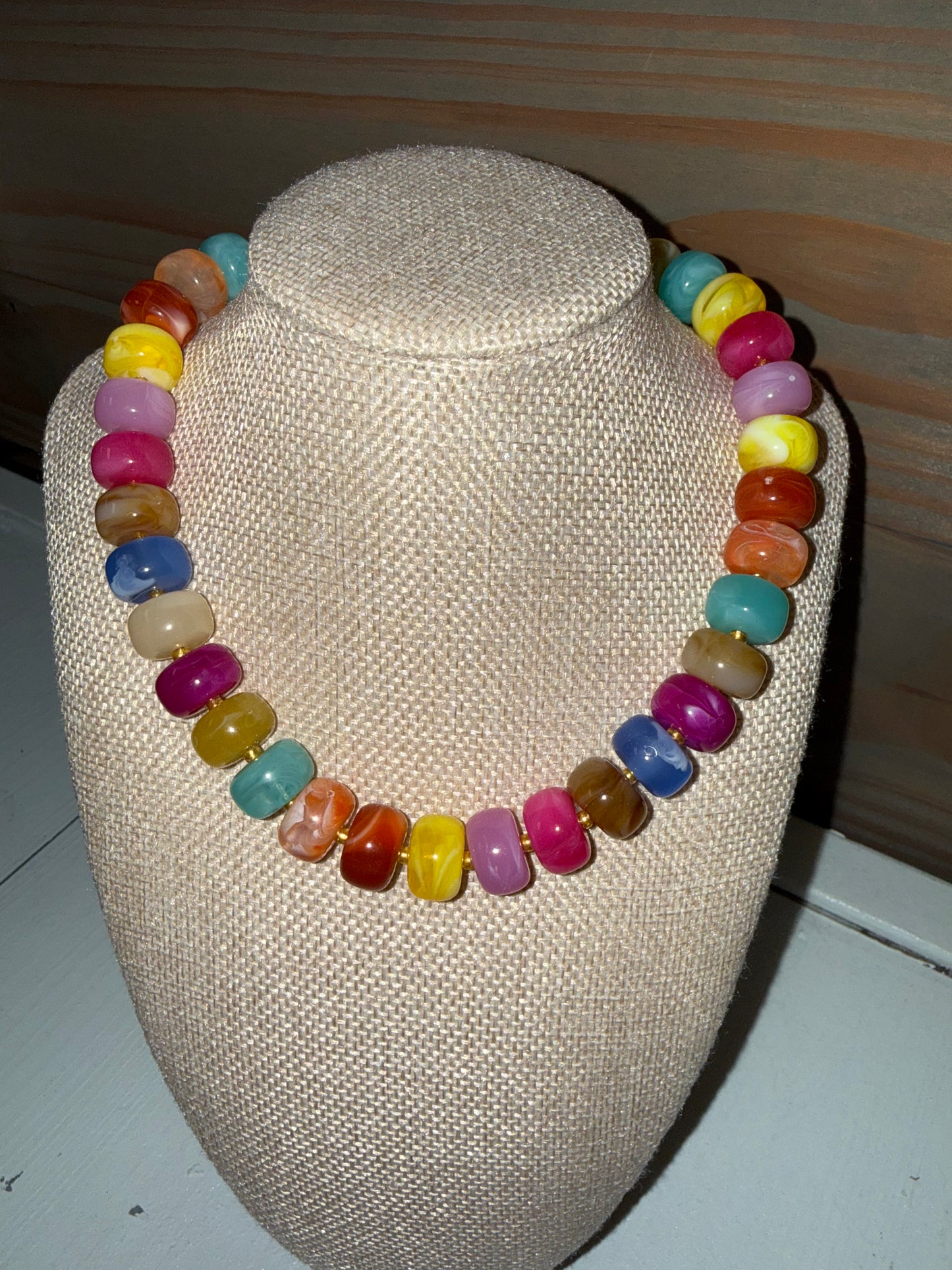 Multicolor Beaded Necklace