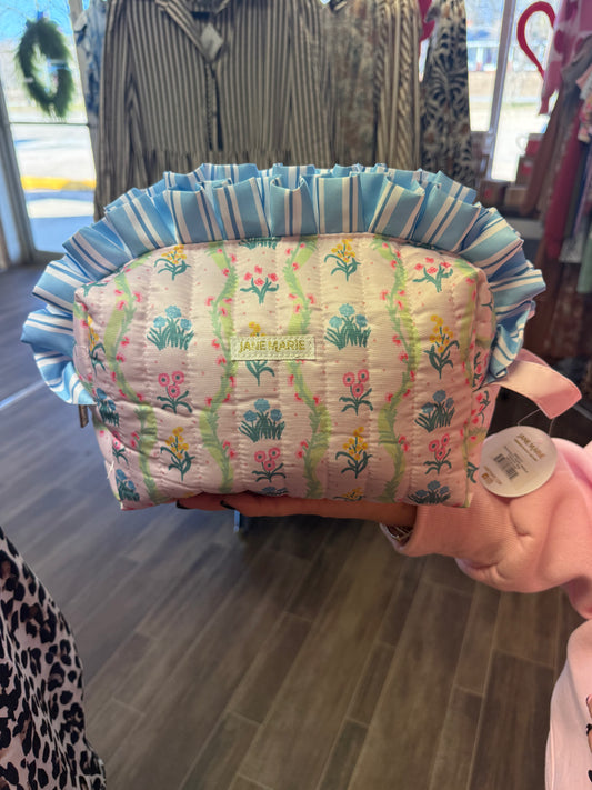 Jane Marie Bloomsbury Haven Medium Cosmetic Bag