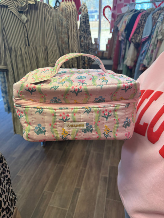 Jane Marie Bloomsbury Haven Large Cosmetic Bag
