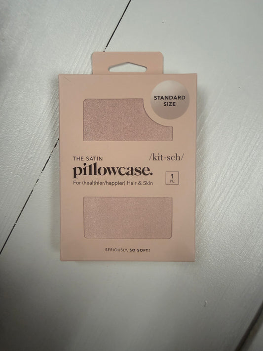 Kitsch Pink Satin Pillowcase