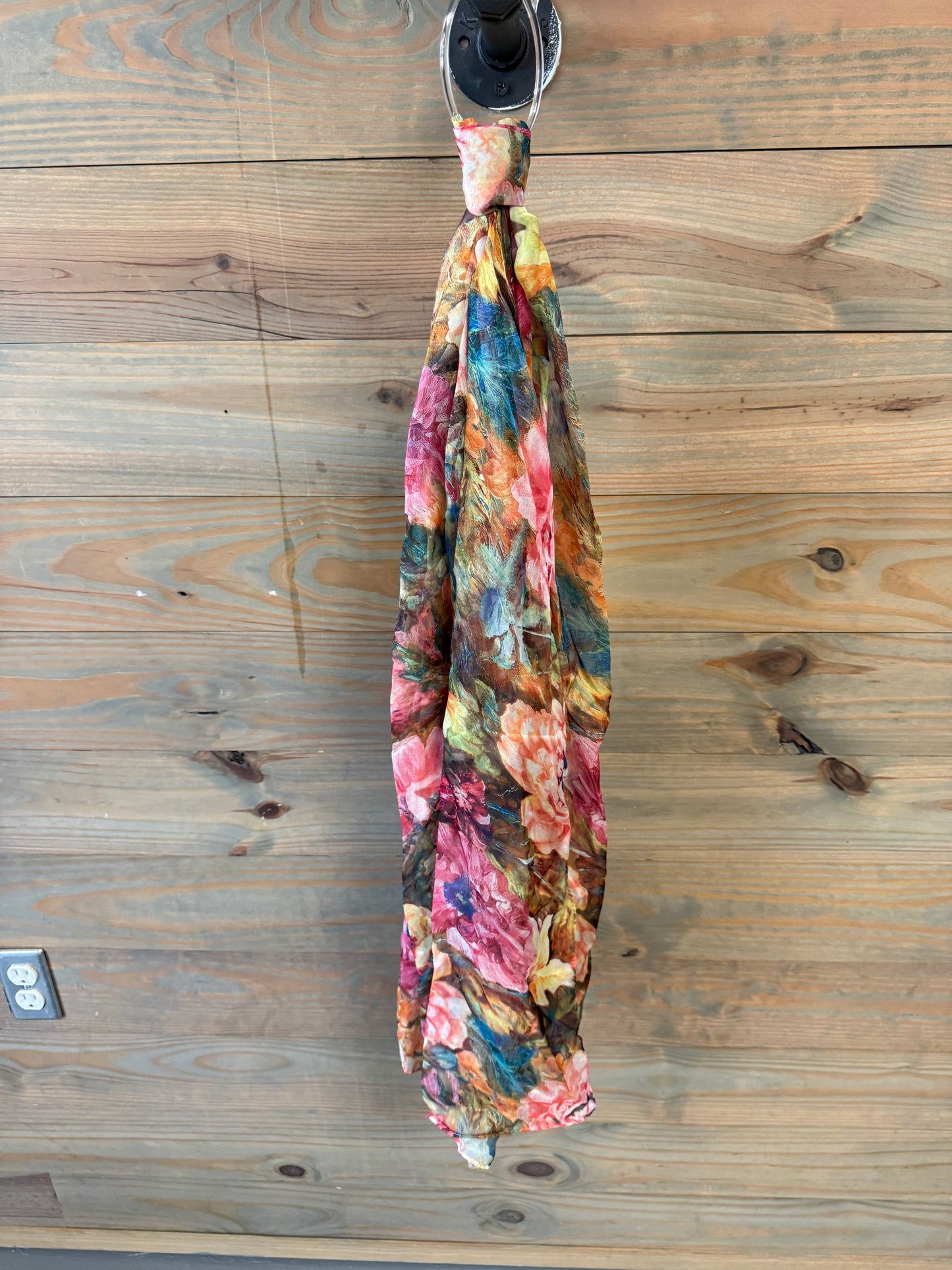 The Karla Scarf-flowers