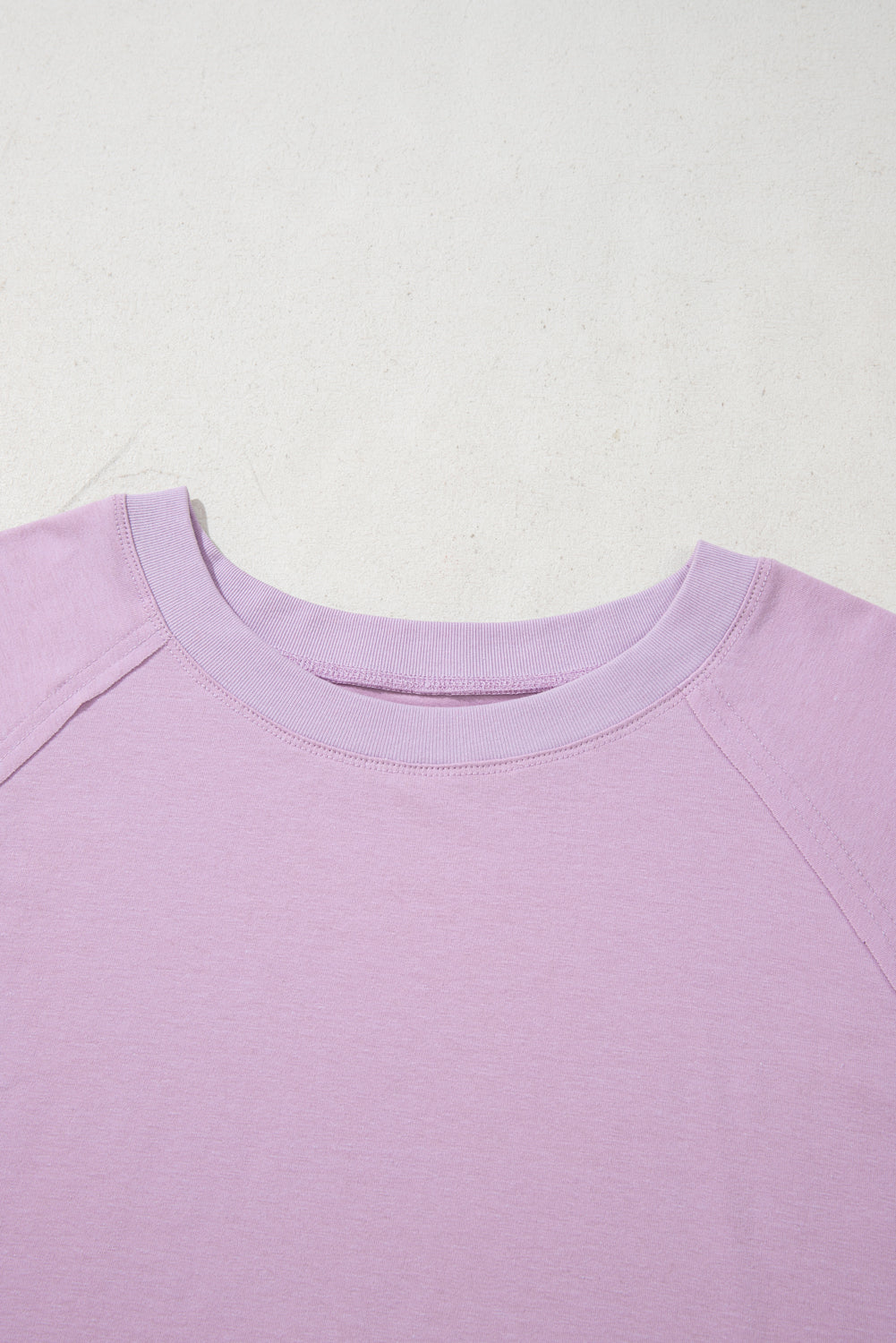 Phalaenopsis Flower Patched Colorblock Plus Size Pullover Top