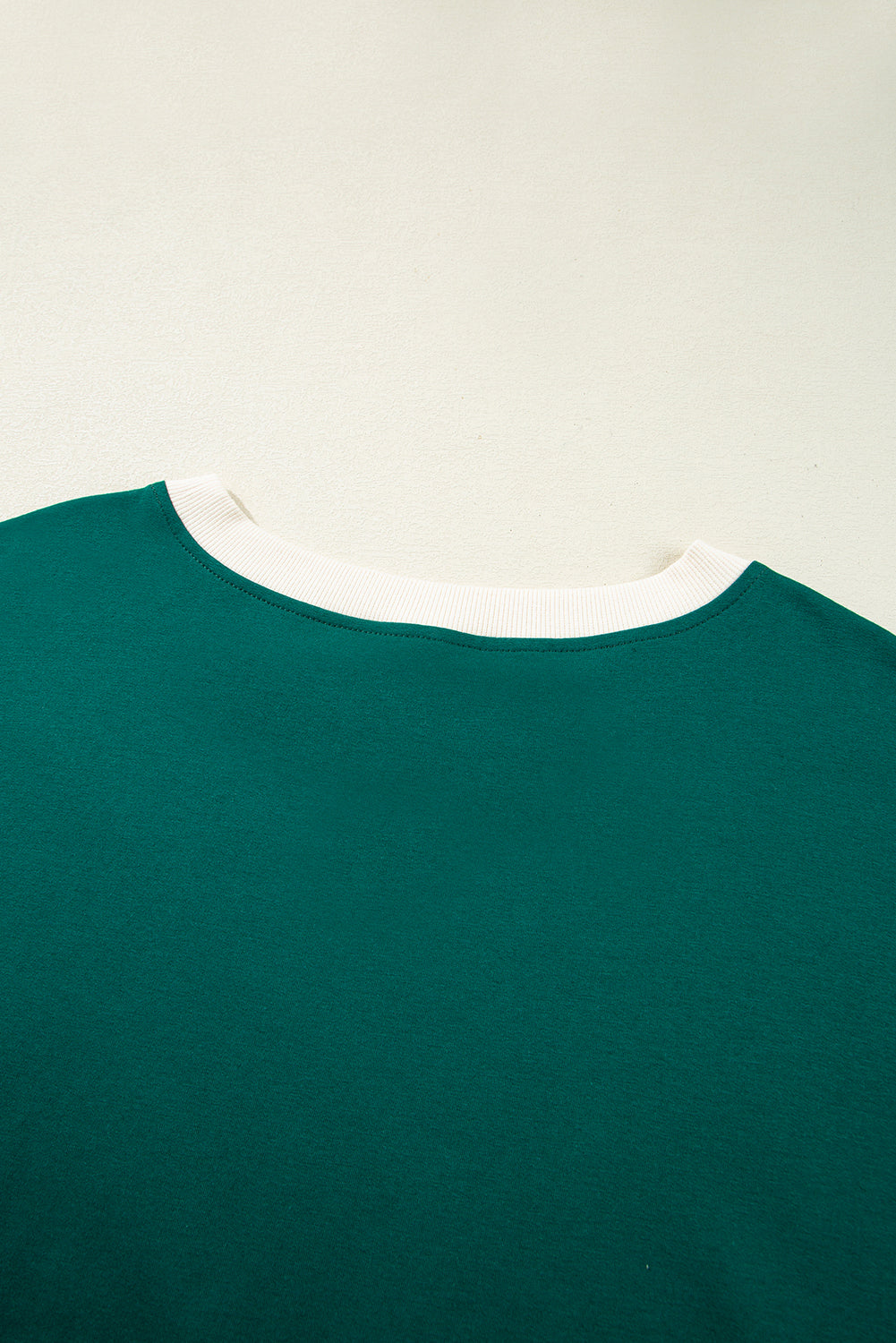 Evergreen Plus Size Contrast Trim T Shirt and Skort Two Piece Set